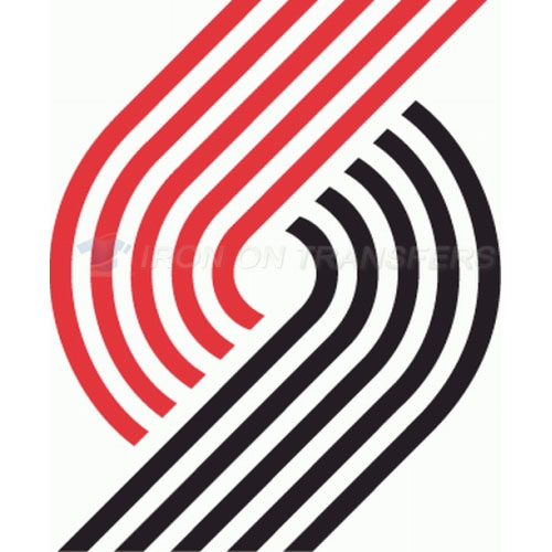 Portland Trail Blazers Iron-on Stickers (Heat Transfers)NO.1176